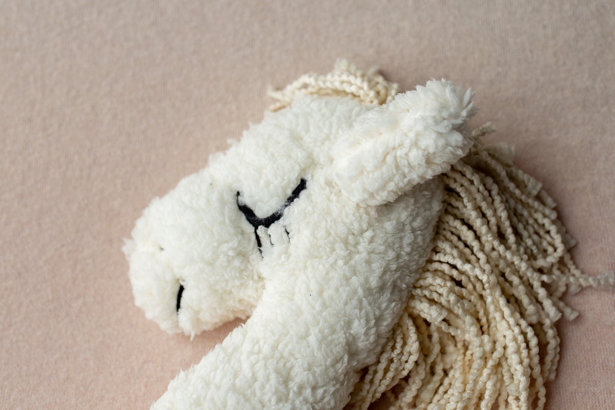 Posing toy for newborn photo shoots.The shade of the mane and tail may vary,Newborn Photography Props,Newborn Photo PropsNewborn girl outfit