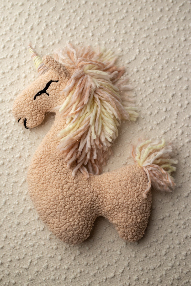 Posing toy for newborn photo shoots.The shade of the mane and tail may vary,Newborn Photography Props,Newborn Photo PropsNewborn girl outfit