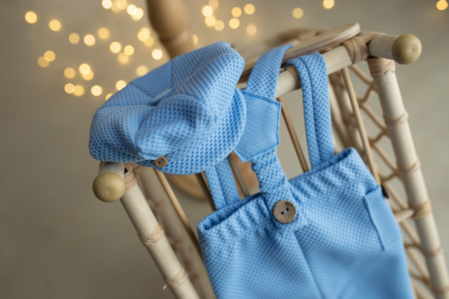 Newborn boy Romper with suspenders and hat, Newborn photo outfit boy,Newborn Photography props,Newborn Photo Prop,Newborn Outfit for Boy