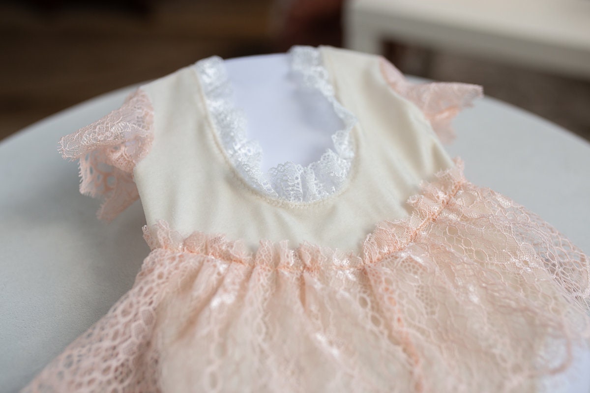 Newborn photo outfit girl,Newborn Lace Romper,Newborn Photography Prop,Newborn Photo Prop,Newborn prop outfit,Newborn girl photoshoot outfit