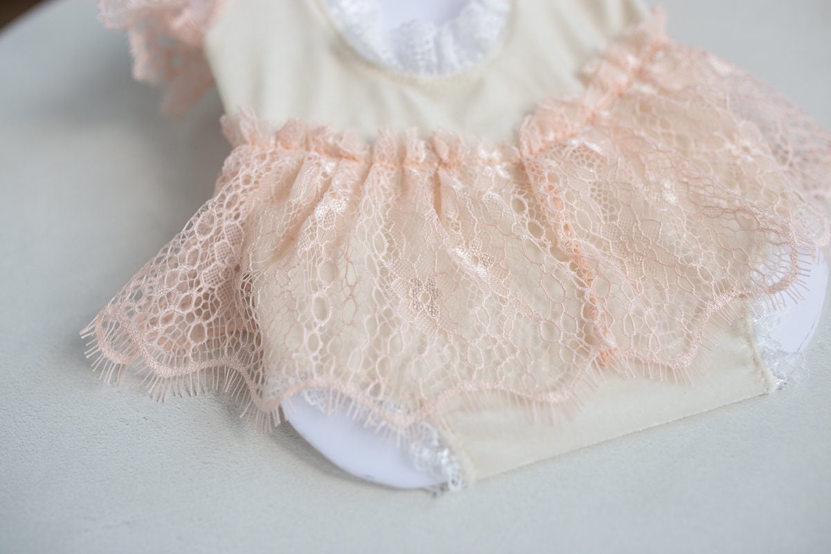 Newborn photo outfit girl,Newborn Lace Romper,Newborn Photography Prop,Newborn Photo Prop,Newborn prop outfit,Newborn girl photoshoot outfit
