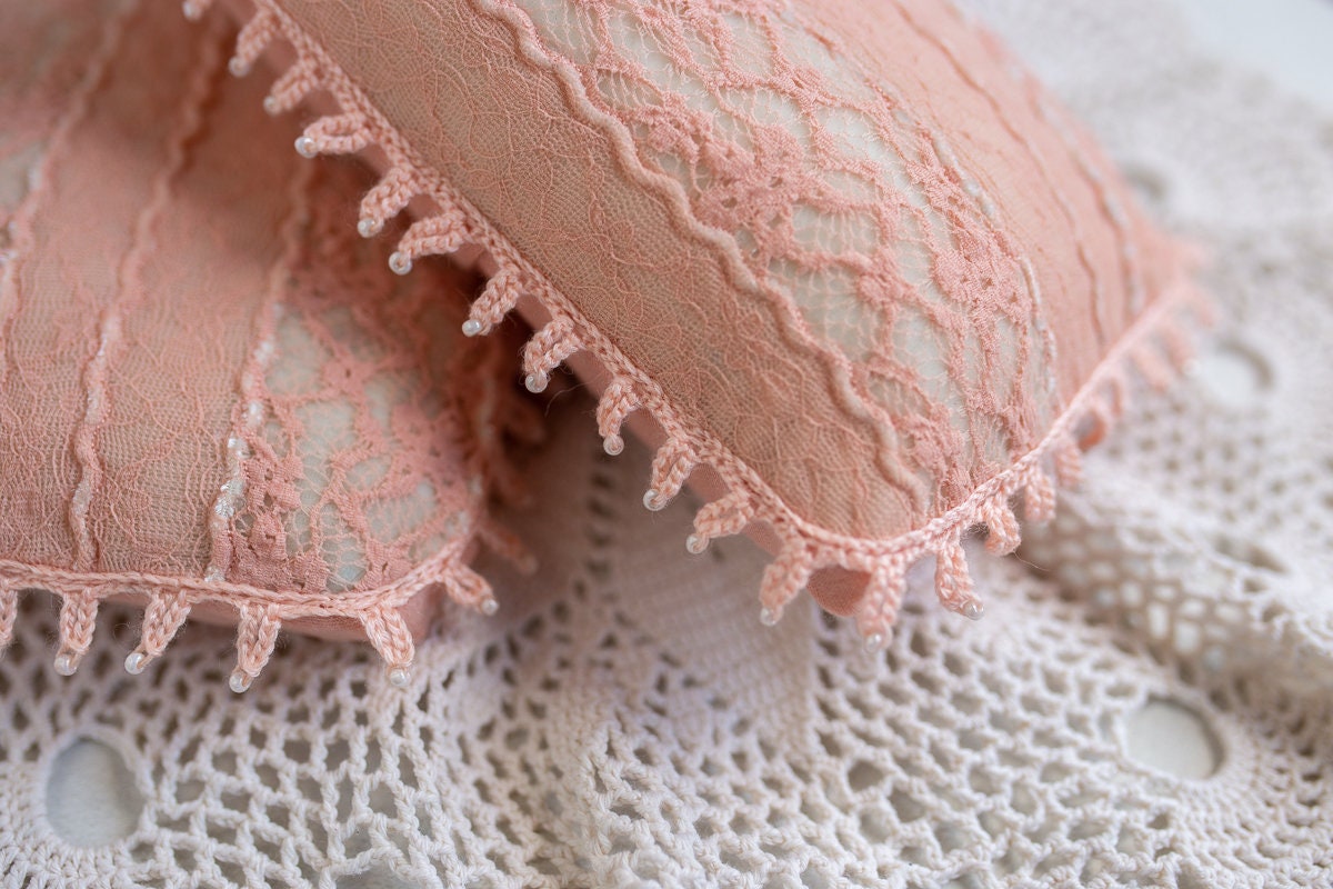 Newborn lace Pillow,Newborn Headband Girl,Newborn Photography Props,Newborn props for photography,Newborn posing pillow,Newborn props set