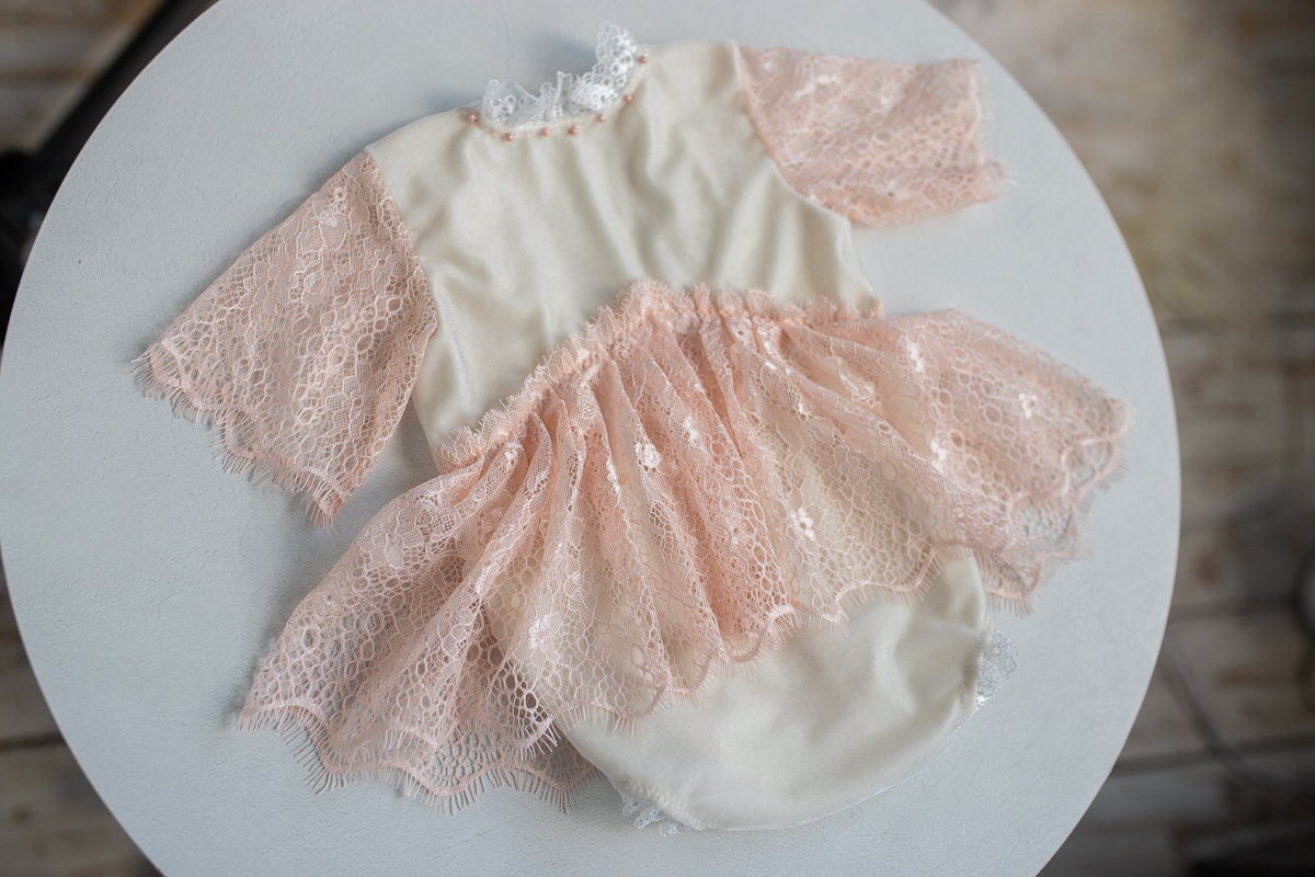 Newborn photo outfit girl,Newborn Lace Romper,Newborn Photography Prop,Newborn Photo Prop,Newborn prop outfit,Newborn girl photoshoot outfit