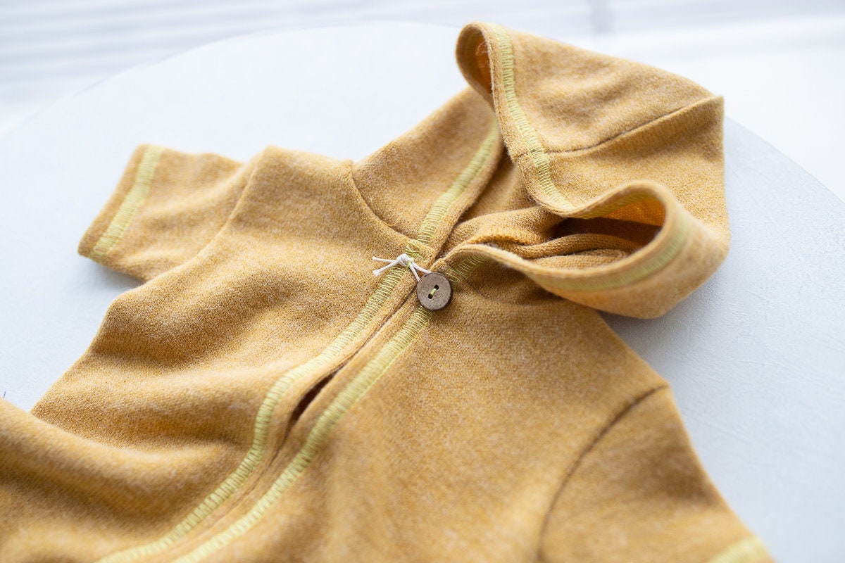 Newborn boy photo outfit,Newborn Outfit Photo Props,Romper with hood,Newborn Photography props,Newborn Photo Props,Newborn Outfit Boy, RTS!