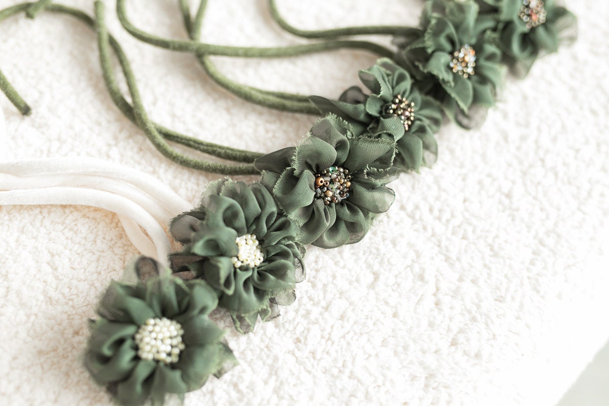 Newborn Headband Girl,Newborn Headband for Photography,Newborn Tieback, Newborn girl headband,Newborn photography props,Newborn photo props