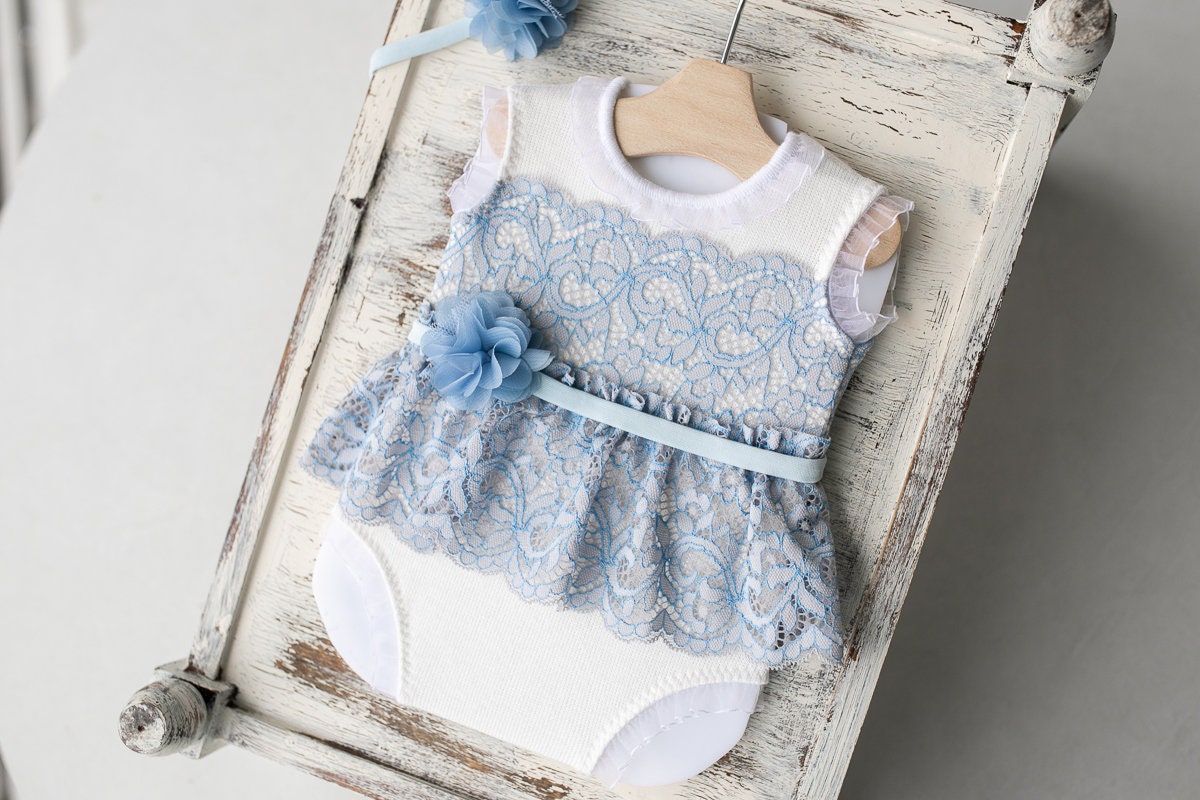 Outfit romper newborn girl & headband,Newborn Girl Outfit,Newborn Photography Props,Newborn baby gift,Pregnancy gift,Newborn Photo Prop