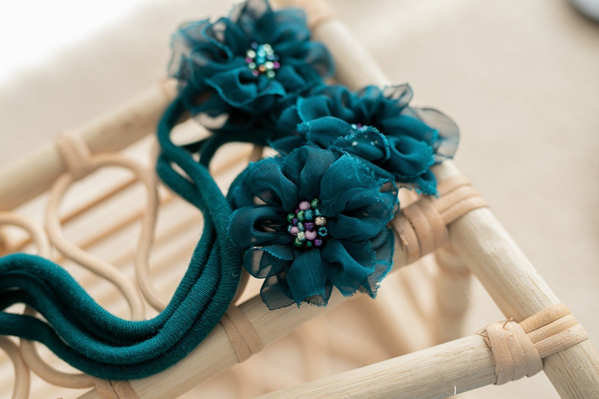 Newborn Headband Girl,Newborn Headband for Photography,Newborn Tieback, Newborn girl headband,Newborn photography props,Newborn photo props