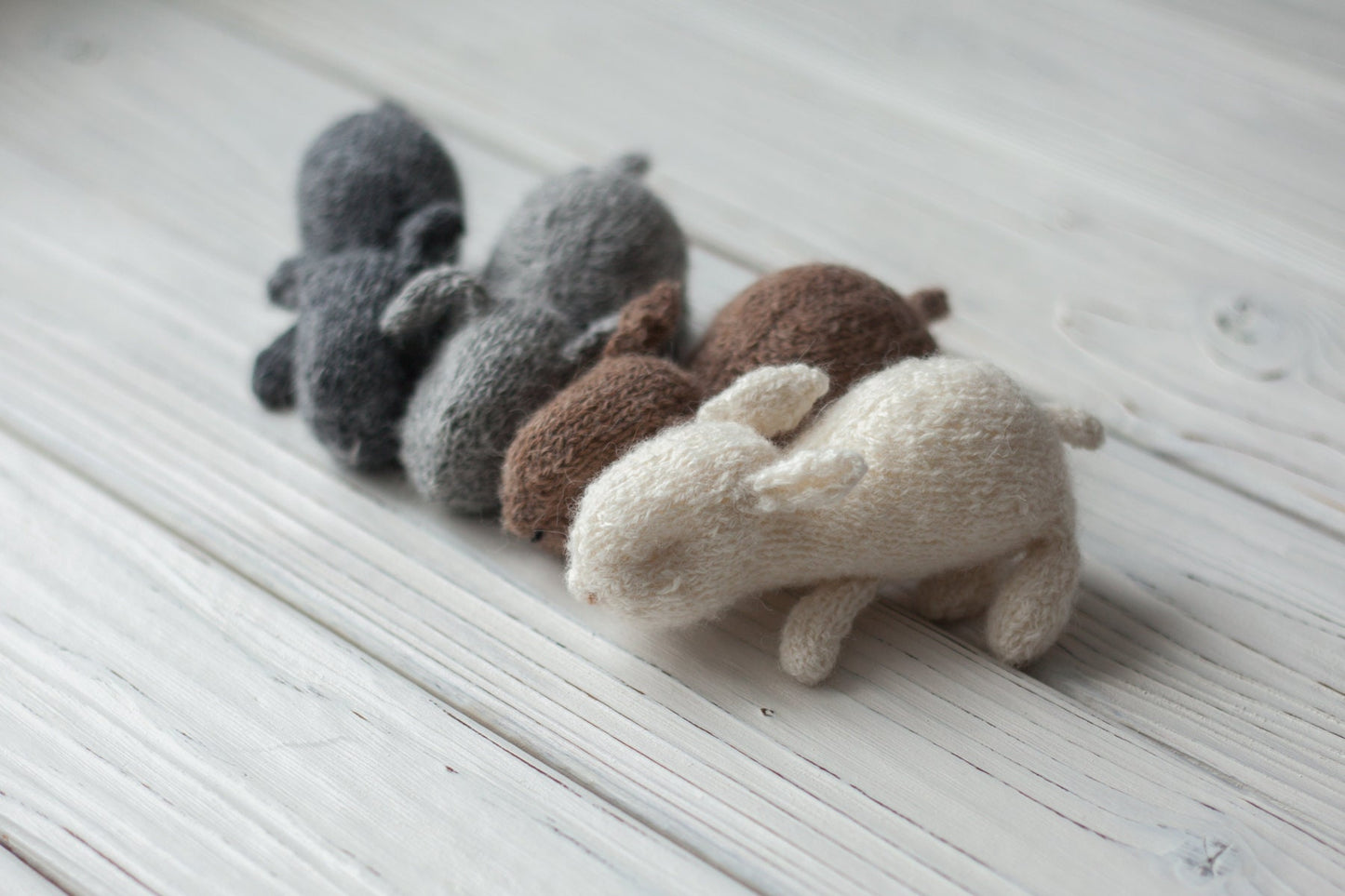 Newborn Knit Bunny Toy, Newborn Bunny toy,Newborn Photography Prop,Newborn Photo Props,Newborn Knit Rabbit Toy, Baby Bunny Crochet Toy, RTS!