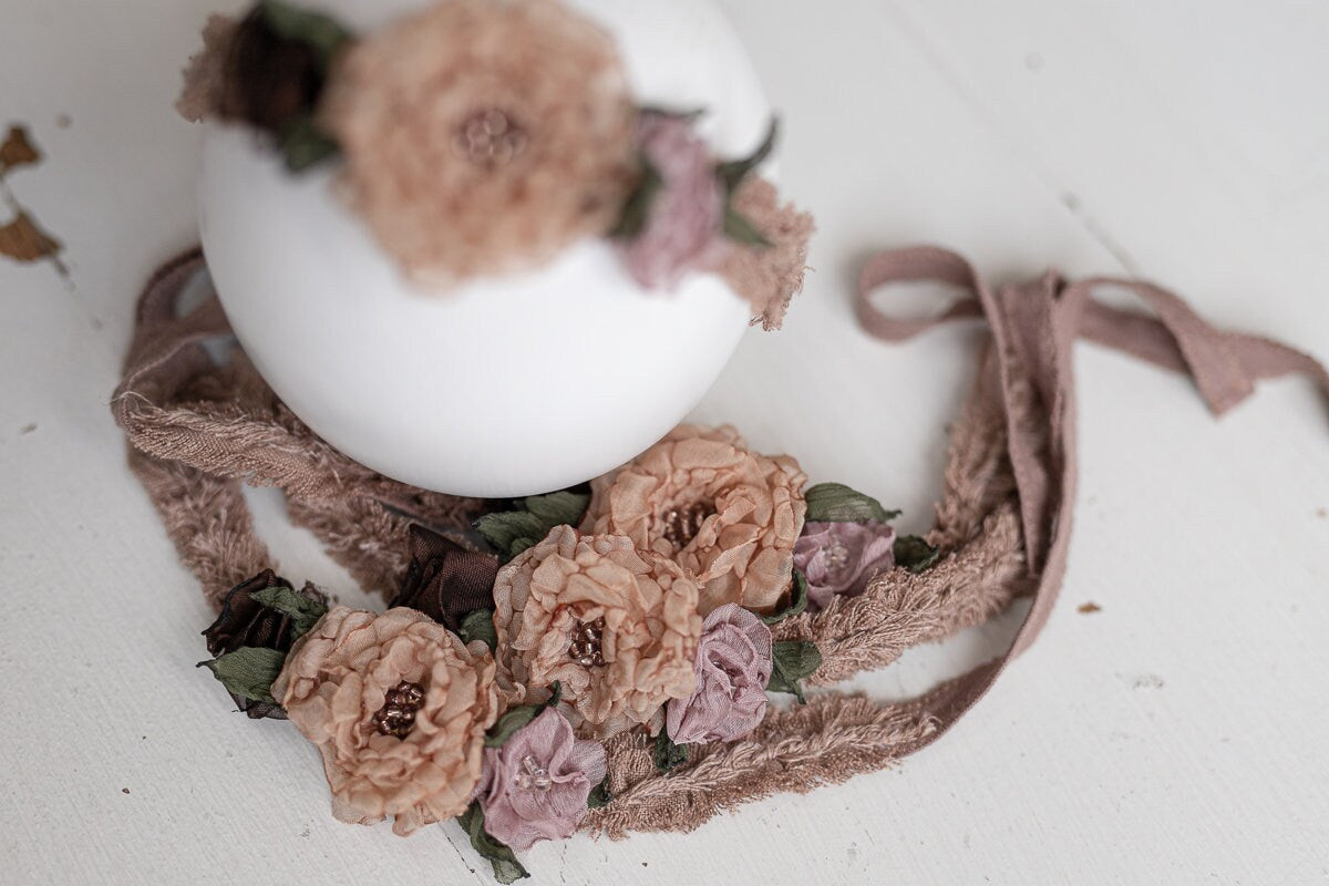Newborn Headband Girl,Newborn Headband for Photography,Newborn Tieback, Newborn girl headband,Newborn photography props,Newborn photo props