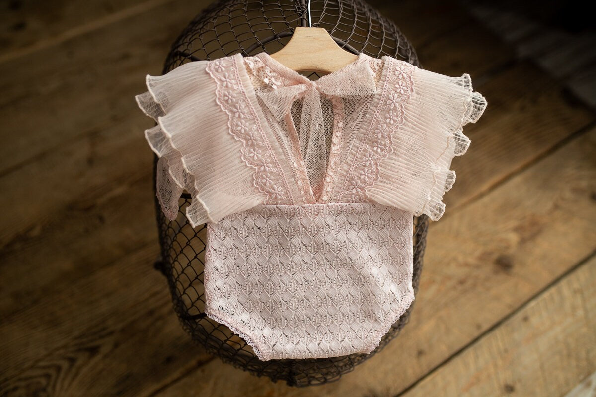 Newborn photo outfit girl,Newborn romper & Headband newborn girls,Newborn Outfit,Newborn Photography Props,Newborn Photo Prop,Pregnancy gift
