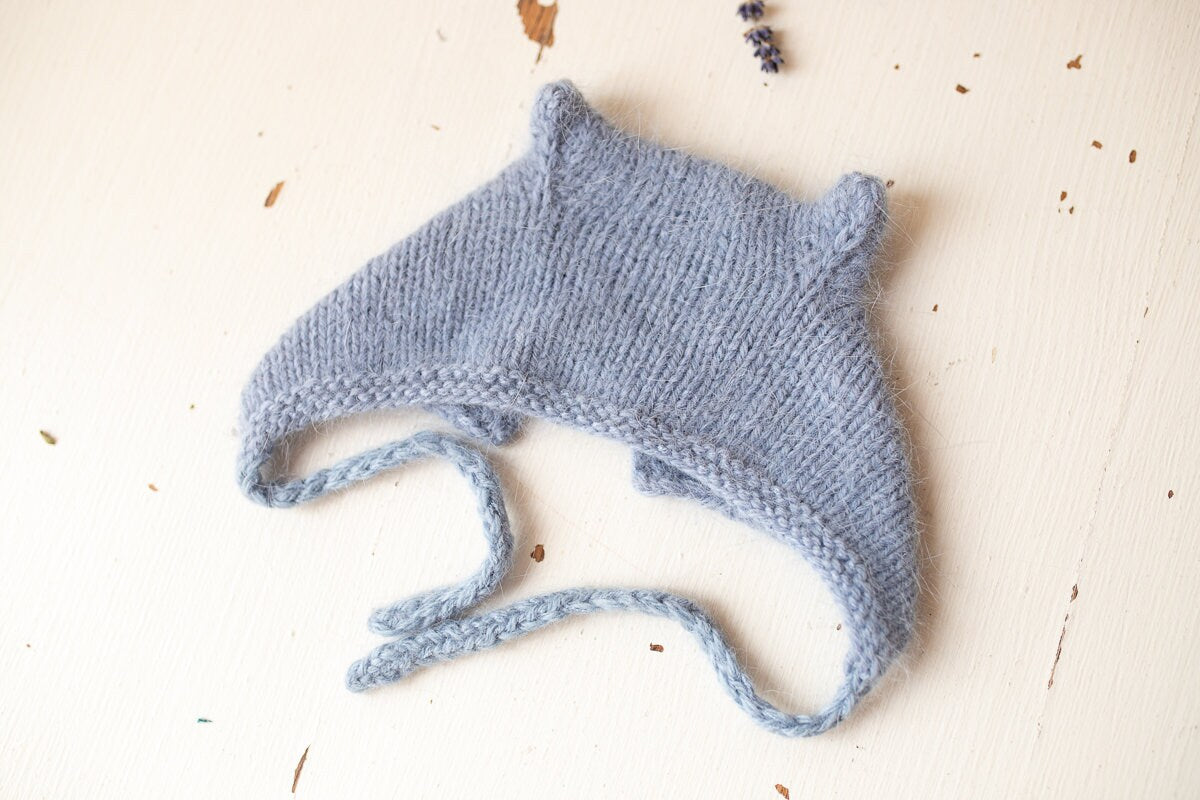 Knitted romper & bonnet,Newborn Photography Prop Set,Newborn photography outfit,Newborn girl photoshoot outfit,Pregnancy gift,Newborn props