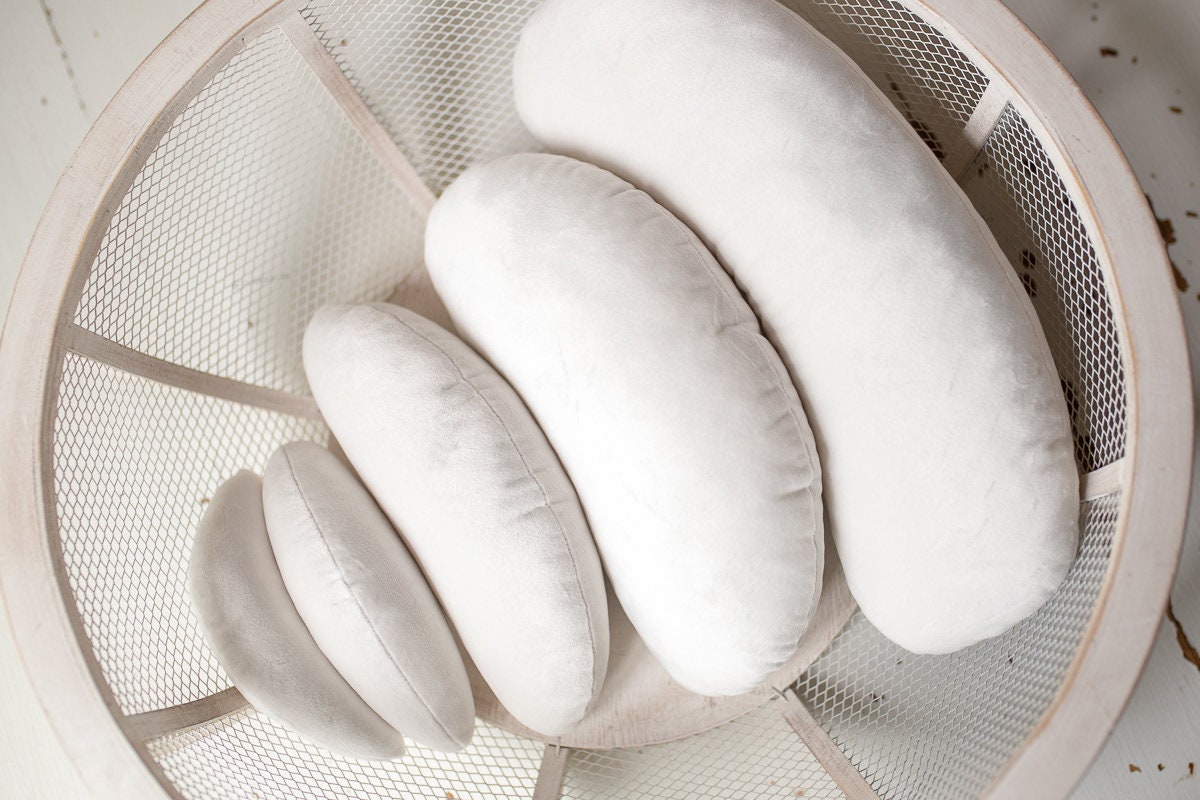 Posing Beans,Newborn Filled Posing Beans 5pcs, Contoured Posing Beans Pillows,Newborn Posing Pillows,Newborn posing bean bag,baby photo prop