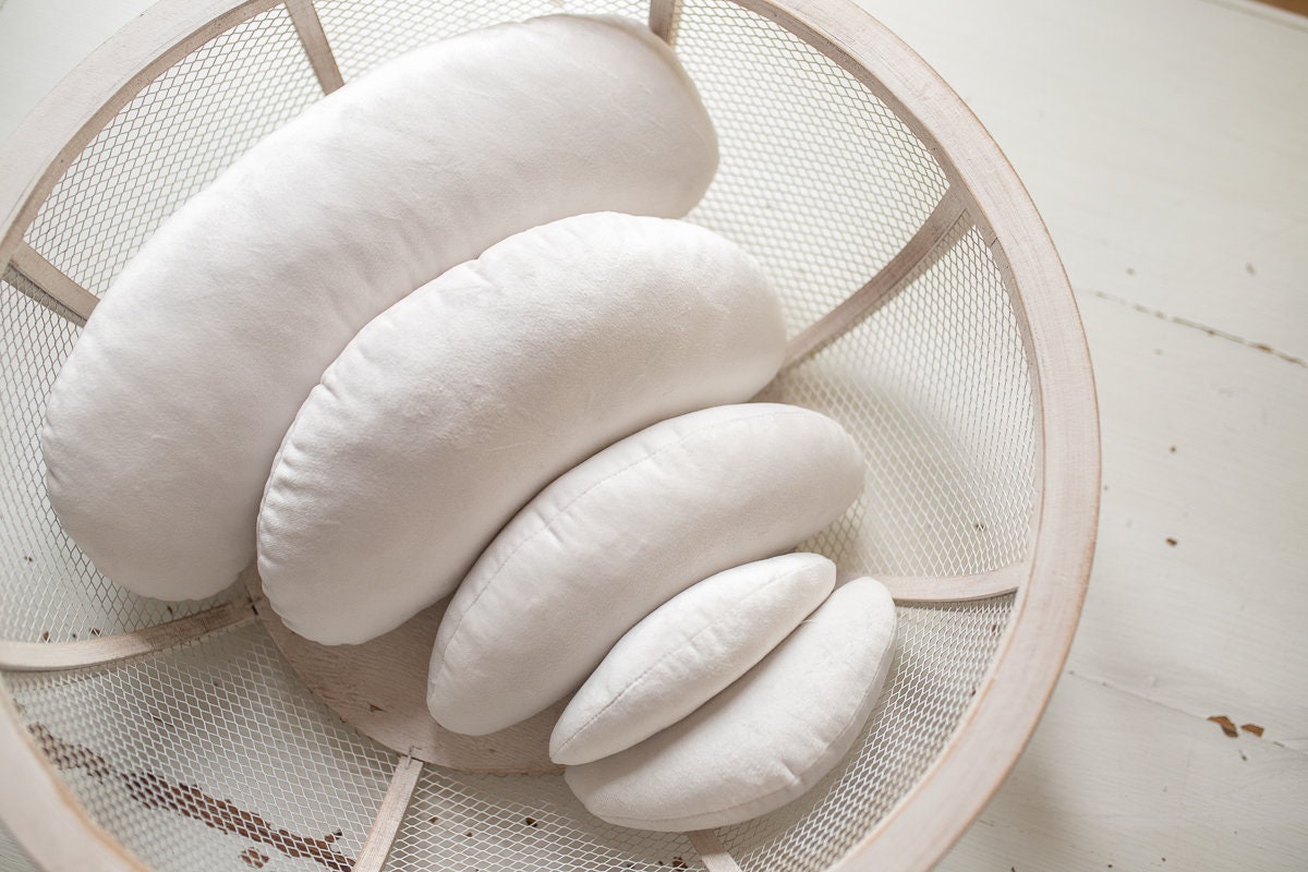 Posing Beans,Newborn Filled Posing Beans 5pcs, Contoured Posing Beans Pillows,Newborn Posing Pillows,Newborn posing bean bag,baby photo prop