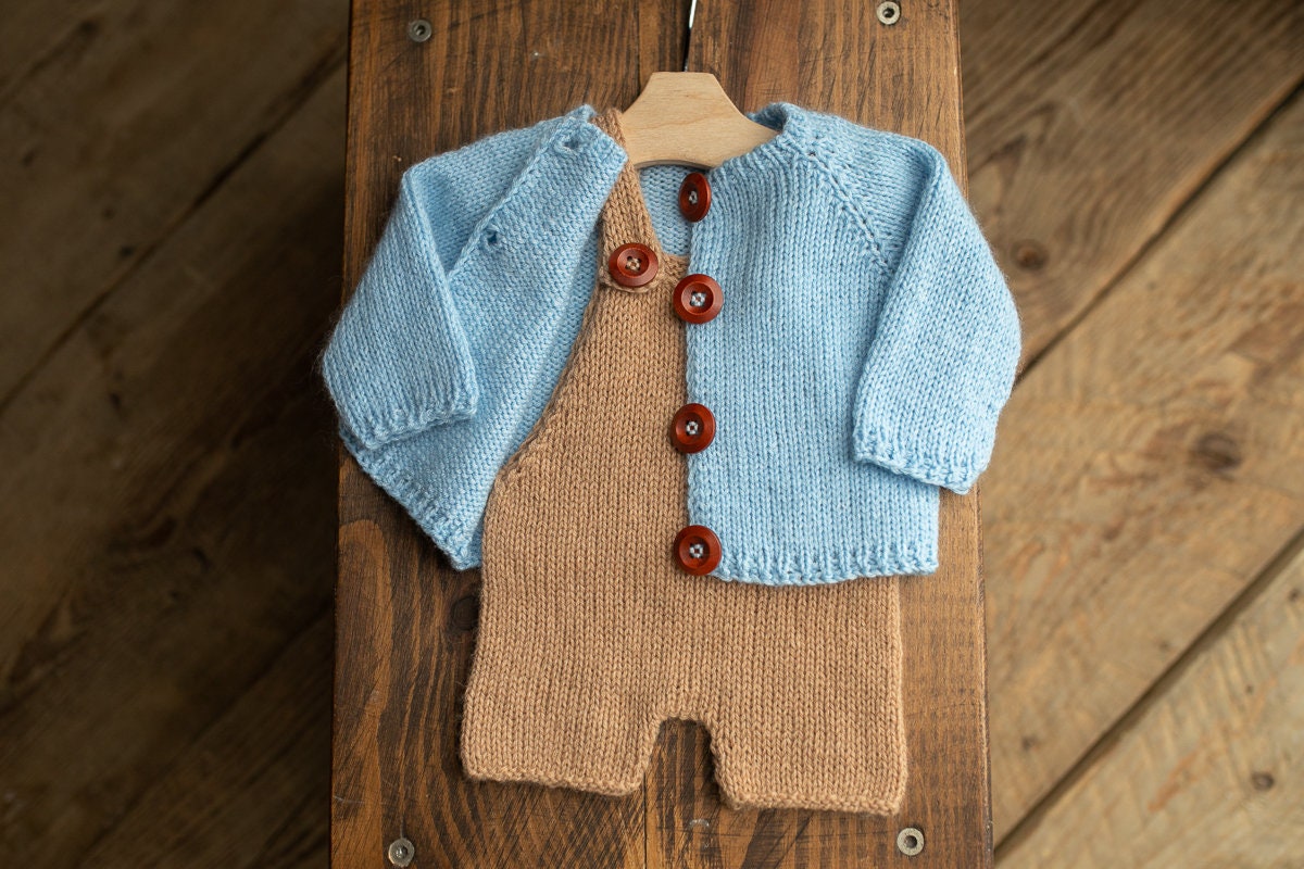 Newborn knitted Set-Romper,Bonnet,Bunny Toy,Jacket,Newborn photography outfit,Сable knit romper,Pregnancy gift,newborn props