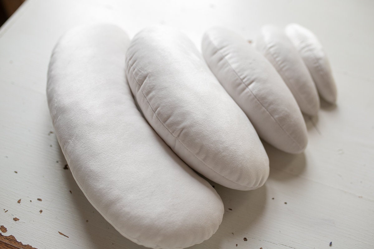 Posing Beans,Newborn Filled Posing Beans 5pcs, Contoured Posing Beans Pillows,Newborn Posing Pillows,Newborn posing bean bag,baby photo prop