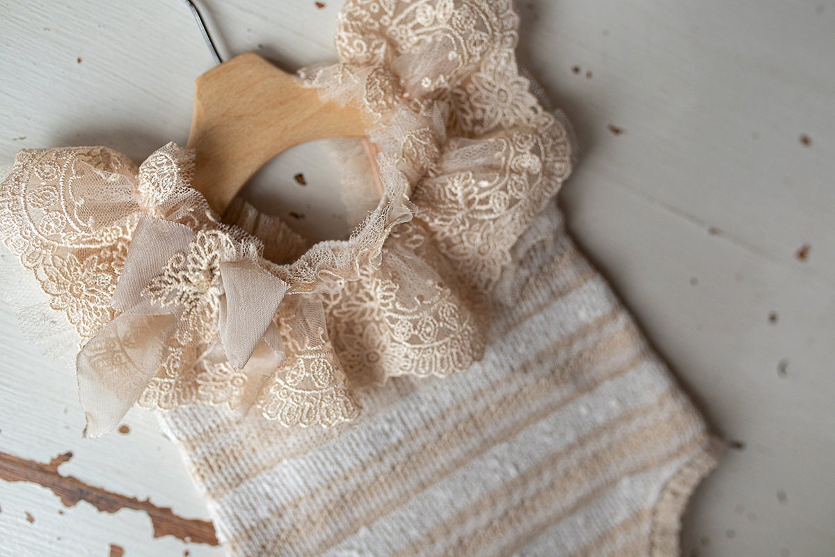 Newborn girl Romper & Headband,Newborn photography girl outfit,Newborn Outfit,Newborn Photography Prop,Newborn Photo Prop,Newborn Romper
