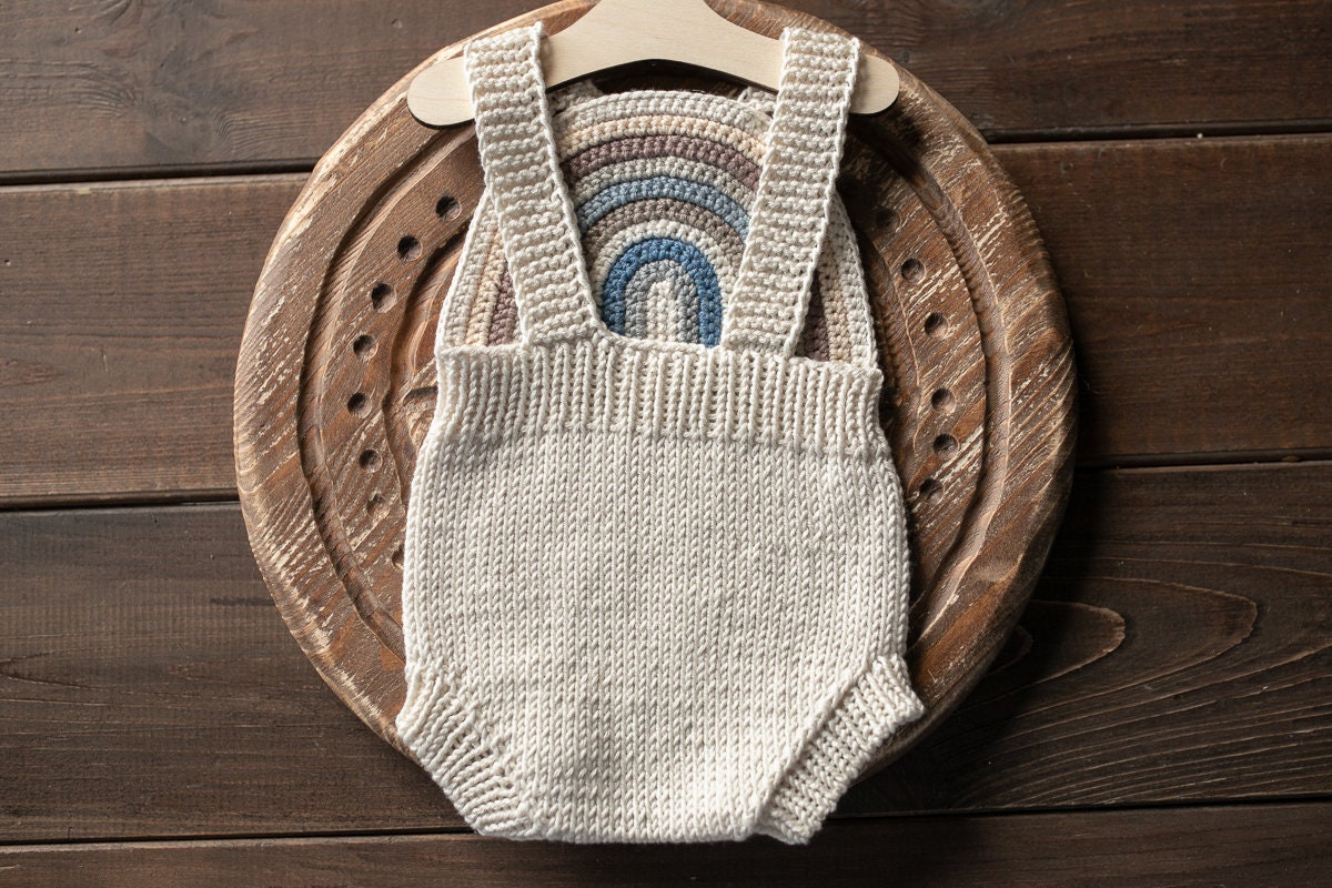 Newborn Knit romper,Newborn Knited set,Newborn Hat,Newborn outfit,Newborn cap,Newborn photography,Pregnancy gift,Knitted newborn photo props