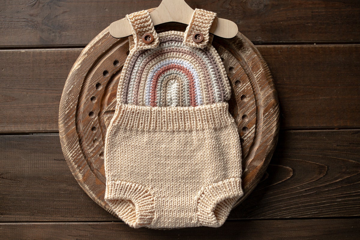 Newborn Knit romper,Newborn Knited set,Newborn Hat,Newborn outfit,Newborn cap,Newborn photography,Pregnancy gift,Knitted newborn photo props