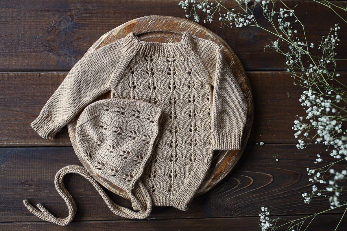 Knitted romper and bonnet,Newborn Photography Prop Set,Newborn photography outfit,Newborn girl photoshoot outfit,Pregnancy gift