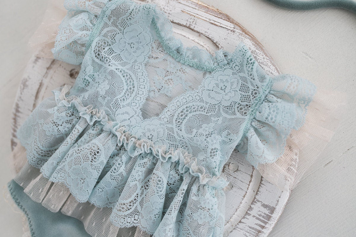 Outfit romper newborn girl & headband,Newborn Girl Outfit,Newborn Photography Props,Newborn baby gift,Pregnancy gift,Newborn Photo Prop