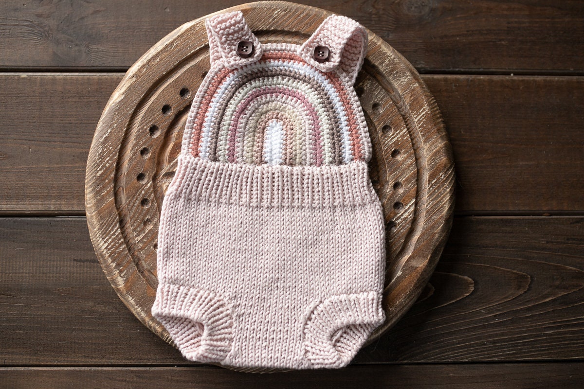 Newborn Knit romper,Newborn Knited set,Newborn Hat,Newborn outfit,Newborn cap,Newborn photography,Pregnancy gift,Knitted newborn photo props