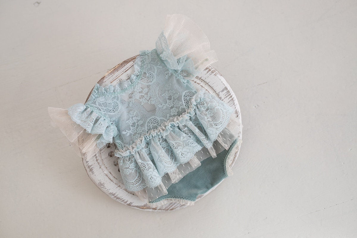 Outfit romper newborn girl & headband,Newborn Girl Outfit,Newborn Photography Props,Newborn baby gift,Pregnancy gift,Newborn Photo Prop
