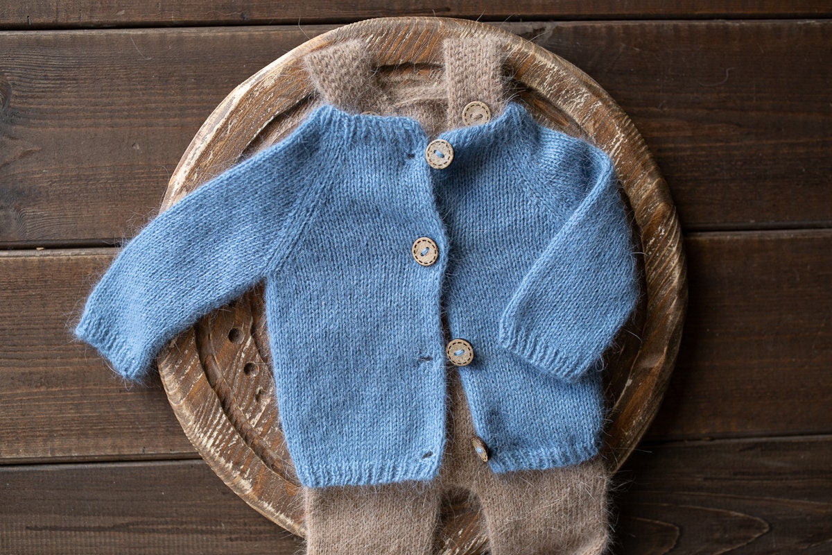 Newborn Knited set,Newborn Knit romper,Newborn Hat,Newborn outfit,Newborn photography,Pregnancy gift,Knitted newborn photo props