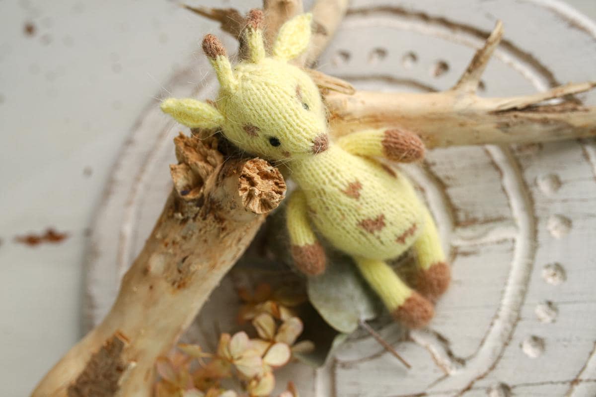 Newborn Knitted Giraffe Photography Props,Newborn Giraffe Hat,Newborn Knit Giraffe Toy,Baby Giraffe Crochet Toy,Newborn Photography Prop