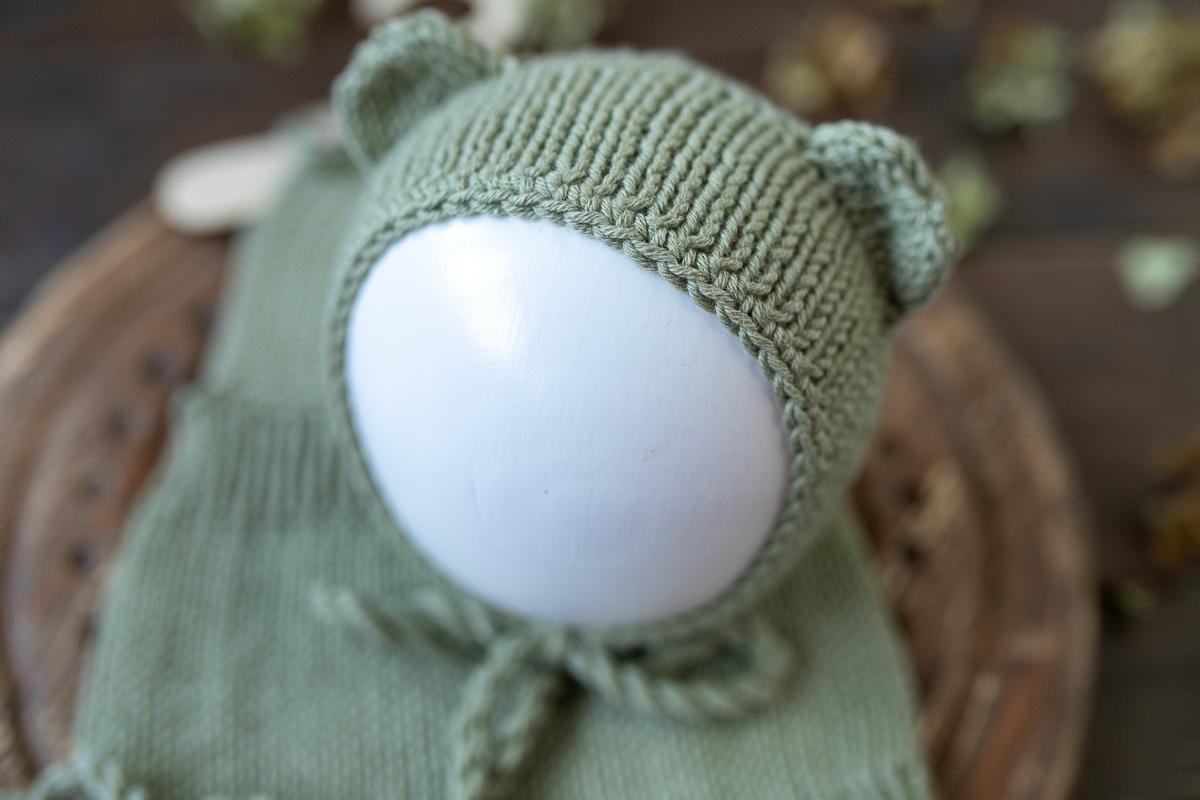 Knitted romper and bonnet,Newborn Photography Prop Set,Newborn photography outfit,Newborn girl photoshoot outfit,Pregnancy gift