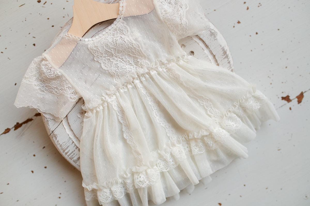 Baptism dress for baby girl,Newborn photo outfit girl,Christening dress,Newborn girl photoshoot outfit,Newborn photography prop,Gift Baptism