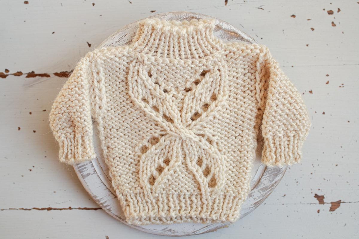 Newborn Knited set, age 0 to 1 m,Newborn Coming Home Outfit Knitted Baby Chunky Sweater,Bloomers,Newborn outfit,Knitted newborn photo props