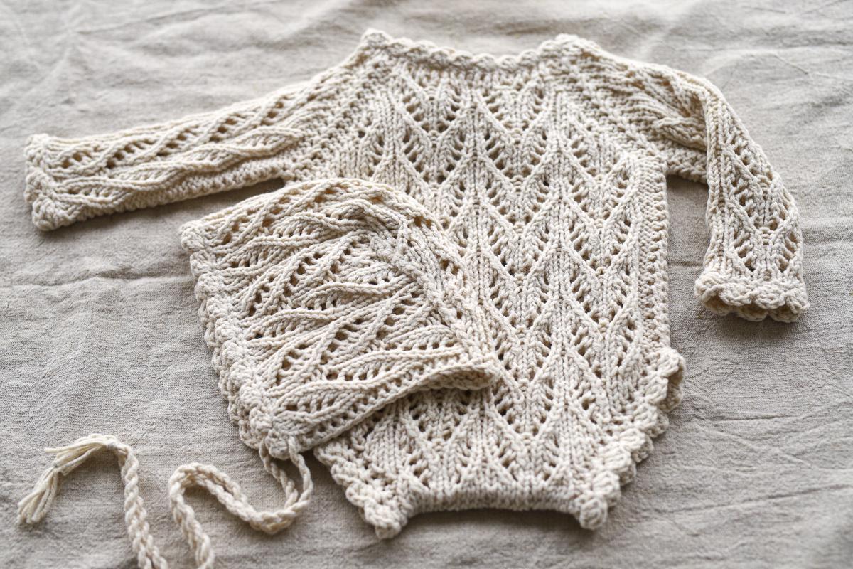 Knitted romper and bonnet,Newborn knitted Set,Newborn photography outfit,Сable knit romper,Pregnancy gift,newborn knit outfit,newborn props