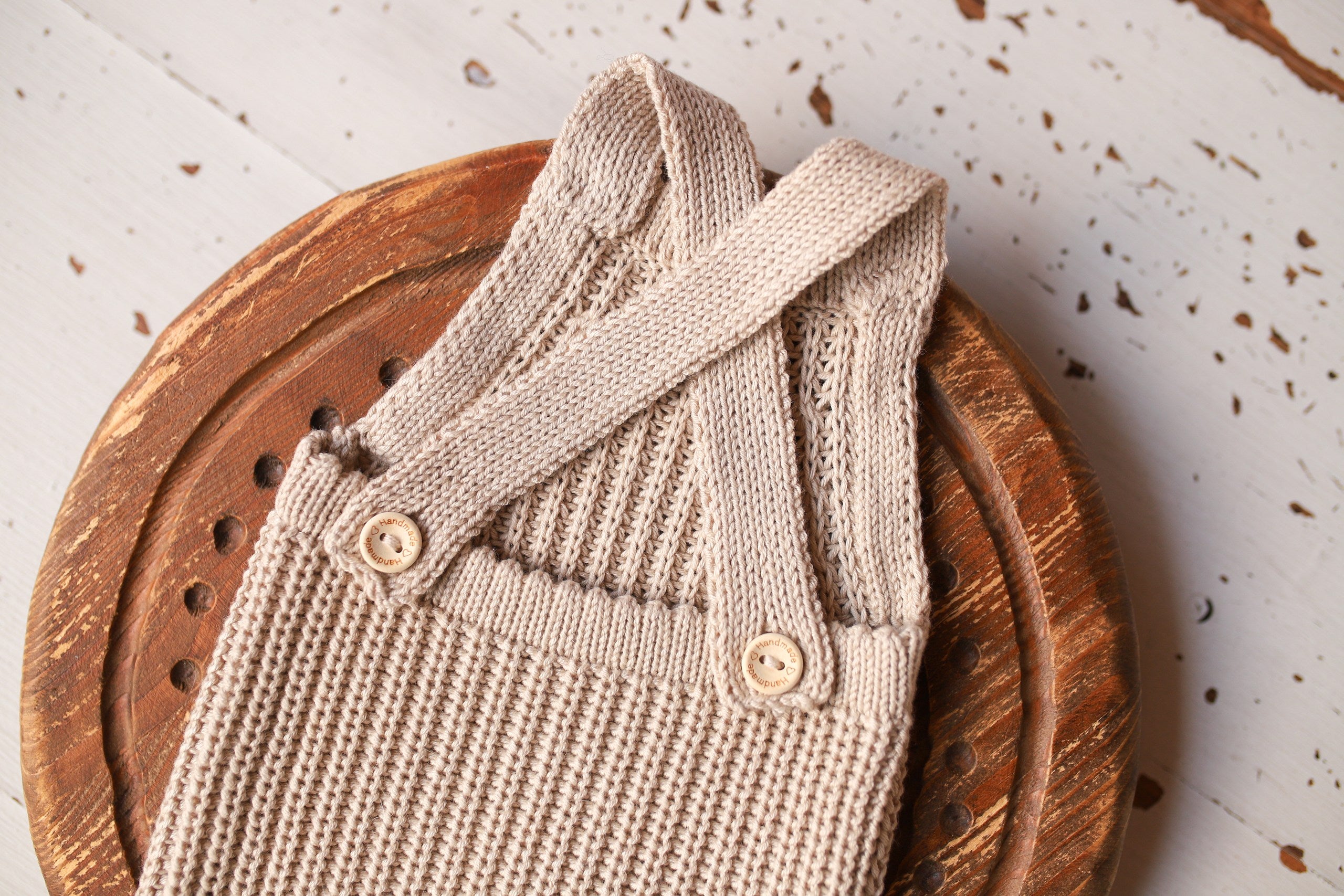 Knitted jumpsuit, bonnet and booties for a newborn, merino wool clothing set, newborn photo shoot props, newborn photo shoot clothes, hospital discharge clothes. (Copy) (Copy)
