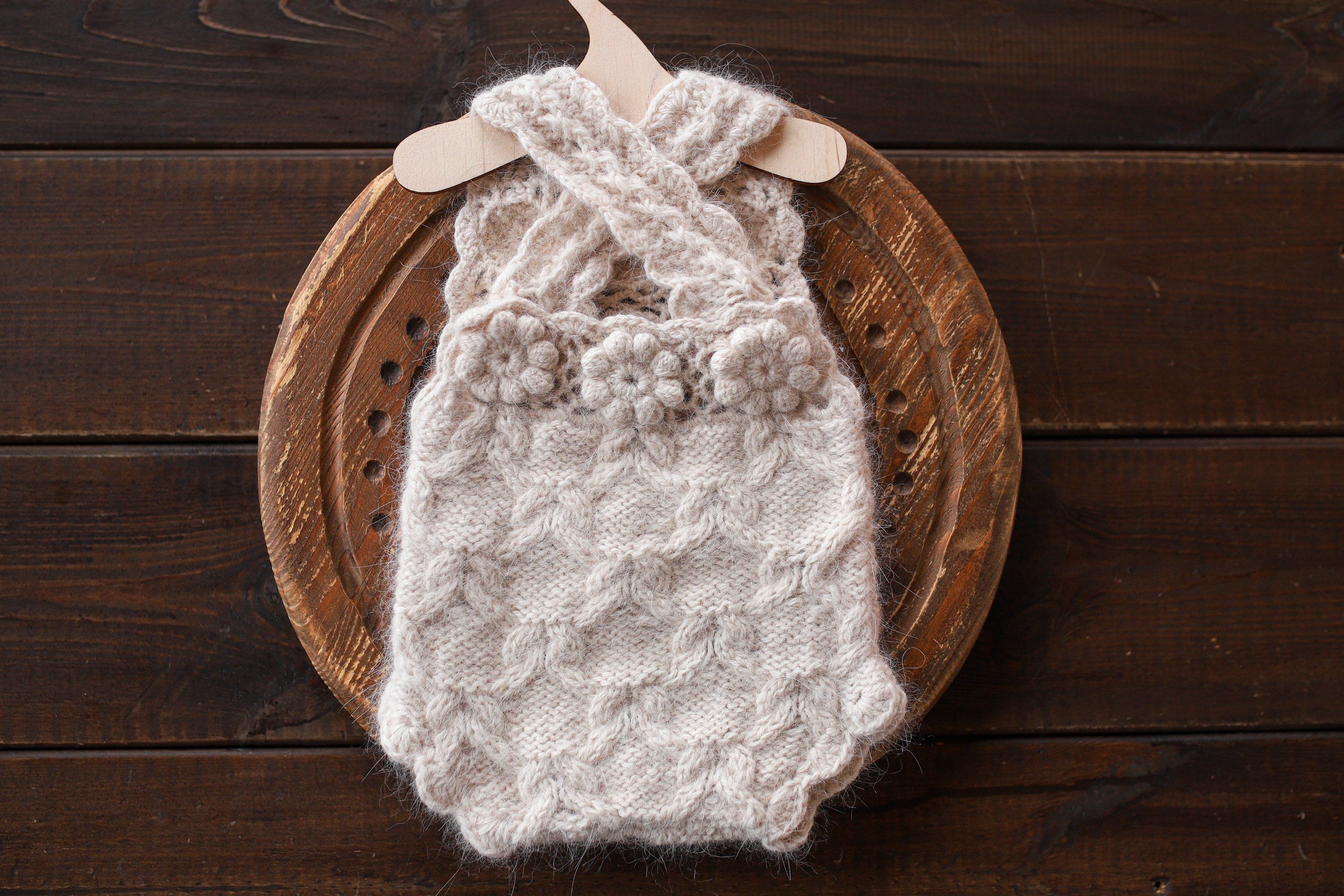 Knitted romper and bonnet,Newborn knitted Set,Newborn photography outfit,Сable knit romper,Pregnancy gift,newborn knit outfit,newborn props (Copy) (Copy)