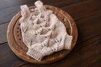 Knitted jumpsuit, bonnet for a newborn, merino wool clothing set, newborn photo shoot props, newborn photo shoot clothes, hospital discharge clothes. (Copy) (Copy) (Copy) (Copy)