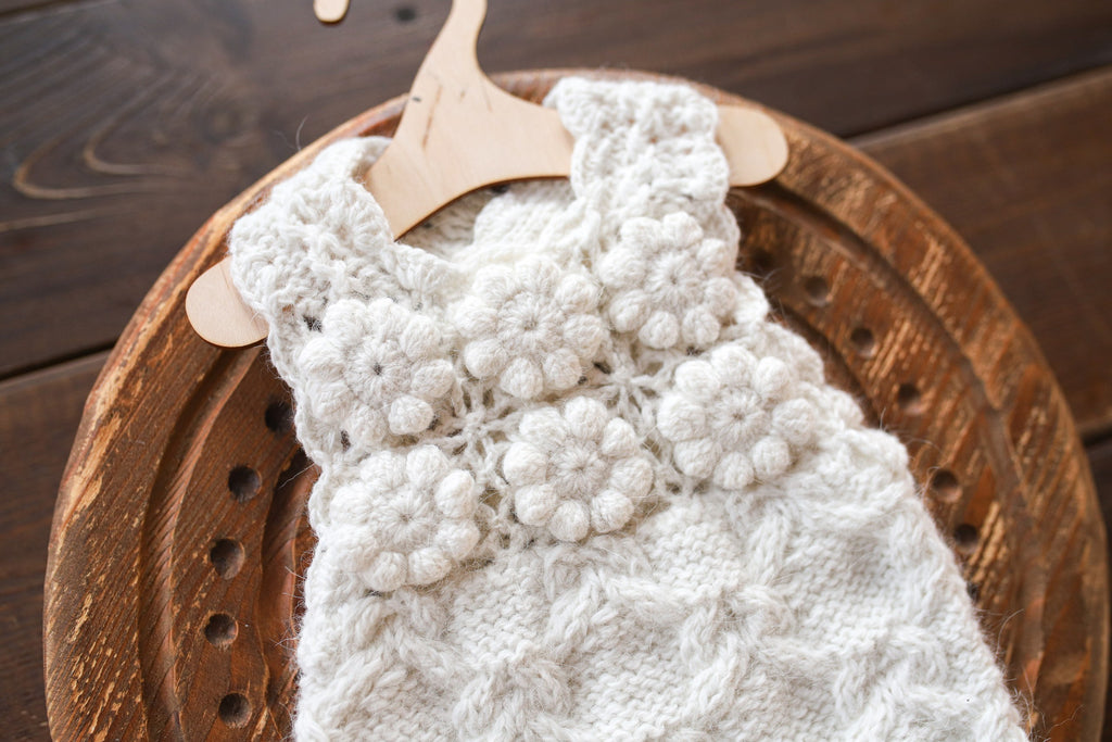 Knitted romper and bonnet,Newborn knitted Set,Newborn photography outfit,Сable knit romper,Pregnancy gift,newborn knit outfit,newborn props (Copy) (Copy)