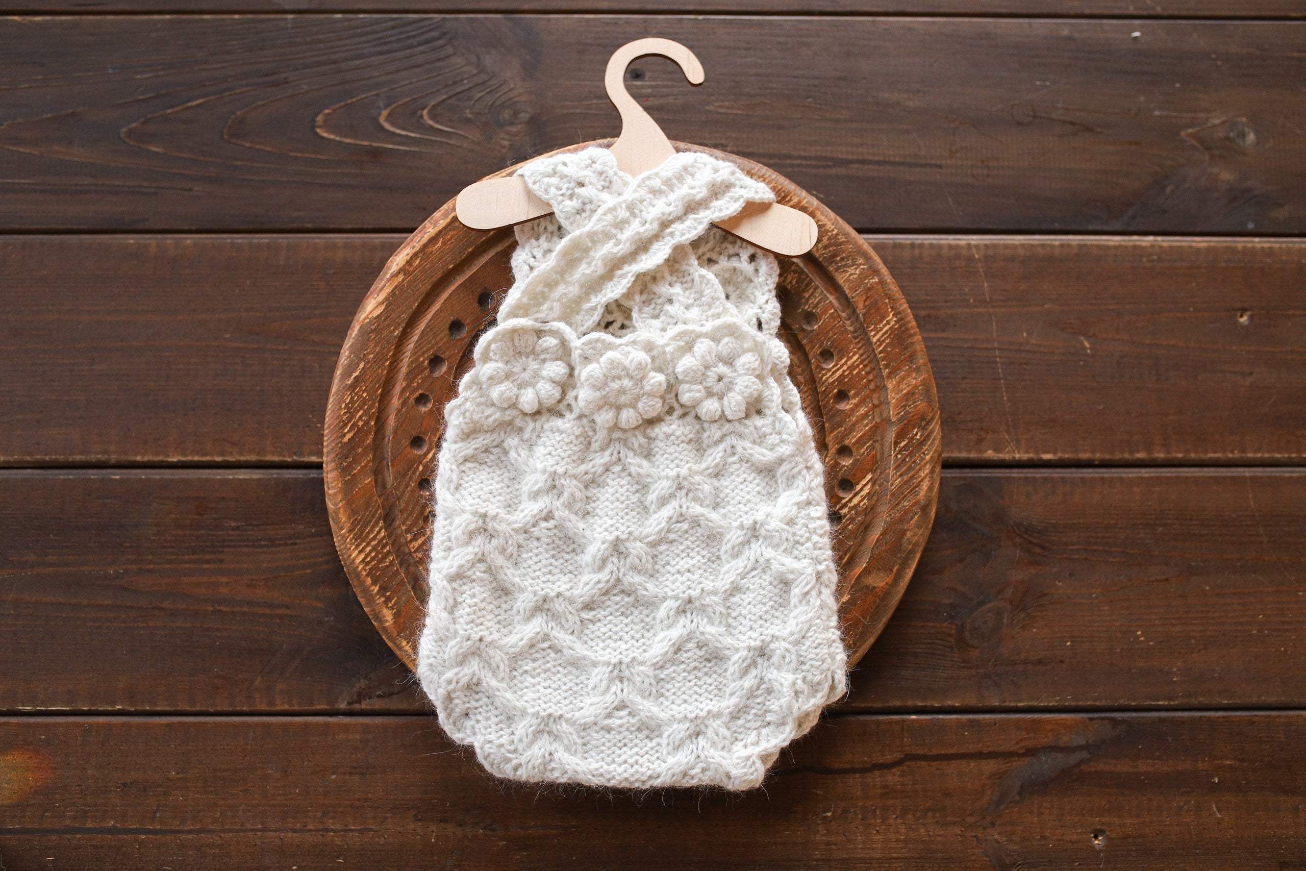 Knitted romper and bonnet,Newborn knitted Set,Newborn photography outfit,Сable knit romper,Pregnancy gift,newborn knit outfit,newborn props (Copy) (Copy)