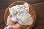 Knitted romper and bonnet,Newborn knitted Set,Newborn photography outfit,Сable knit romper,Pregnancy gift,newborn knit outfit,newborn props (Copy) (Copy)