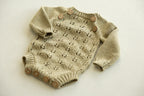 Knitted jumpsuit, bonnet and booties for a newborn, merino wool clothing set, newborn photo shoot props, newborn photo shoot clothes, hospital discharge clothes. (Copy) (Copy) (Copy) (Copy)
