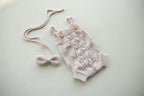 Knitted jumpsuit, bonnet and booties for a newborn, merino wool clothing set, newborn photo shoot props, newborn photo shoot clothes, hospital discharge clothes. (Copy) (Copy) (Copy) (Copy)