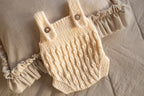 Newborn Baby Set: Romper and Cap, Gender Neutral Baby Outfit, Wool Blend Romper, Newborn Photo Shoot Outfit, Newborn Photo Prop Set, Baby Shower Gift (Copy) (Copy) (Copy)