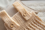 Newborn Baby Set: Romper and Cap, Gender Neutral Baby Outfit, Wool Blend Romper, Newborn Photo Shoot Outfit, Newborn Photo Prop Set, Baby Shower Gift (Copy) (Copy)