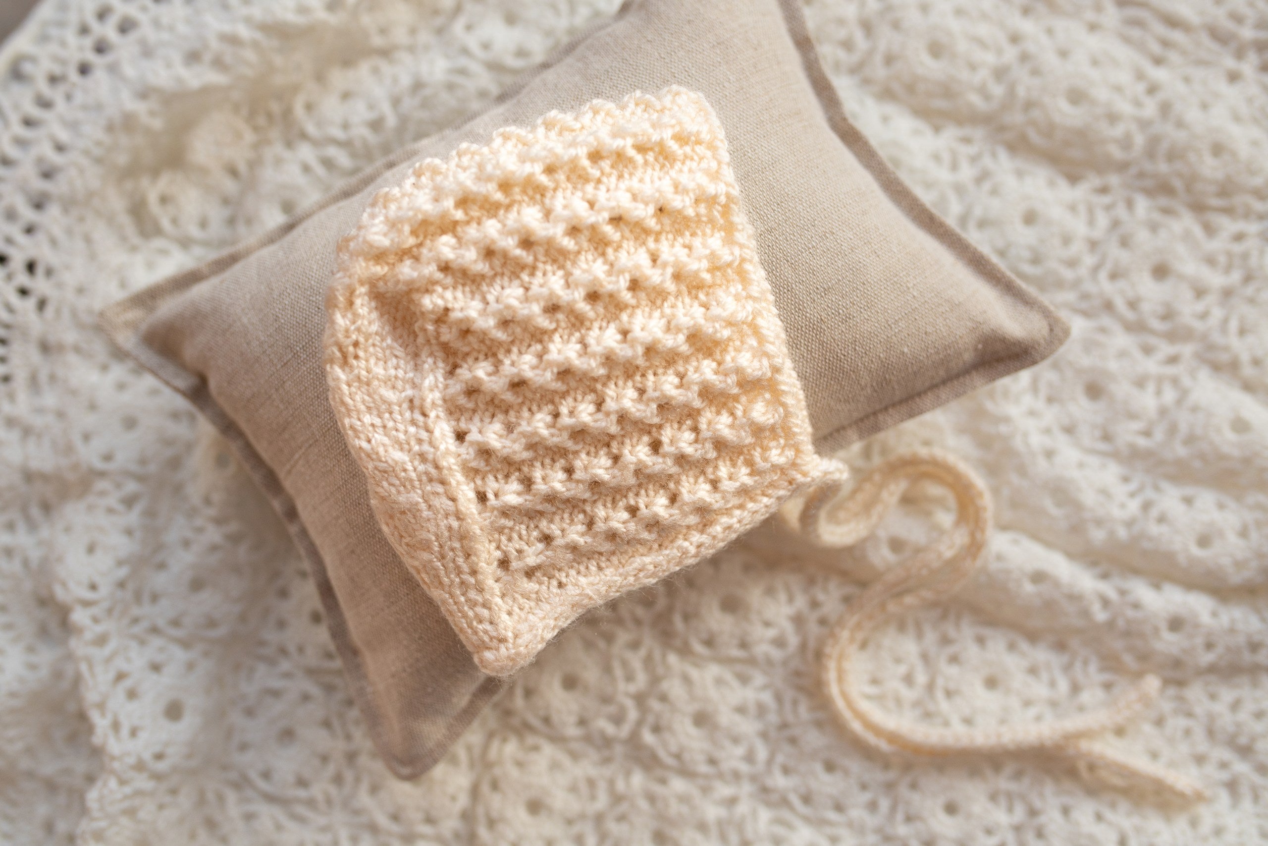 Newborn Baby Set: Romper and Cap, Gender Neutral Baby Outfit, Wool Blend Romper, Newborn Photo Shoot Outfit, Newborn Photo Prop Set, Baby Shower Gift (Copy) (Copy)