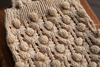 Linen Bobble & Lace Knit Newborn Romper & Bonnet Set | Newborn Photo Prop