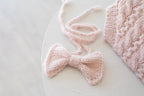 Knitted Romper and Headband, Knitted Newborn Set, Newborn Photography Outfits, Maternity Gift, Knitted Newborn Clothes, Newborn Props
