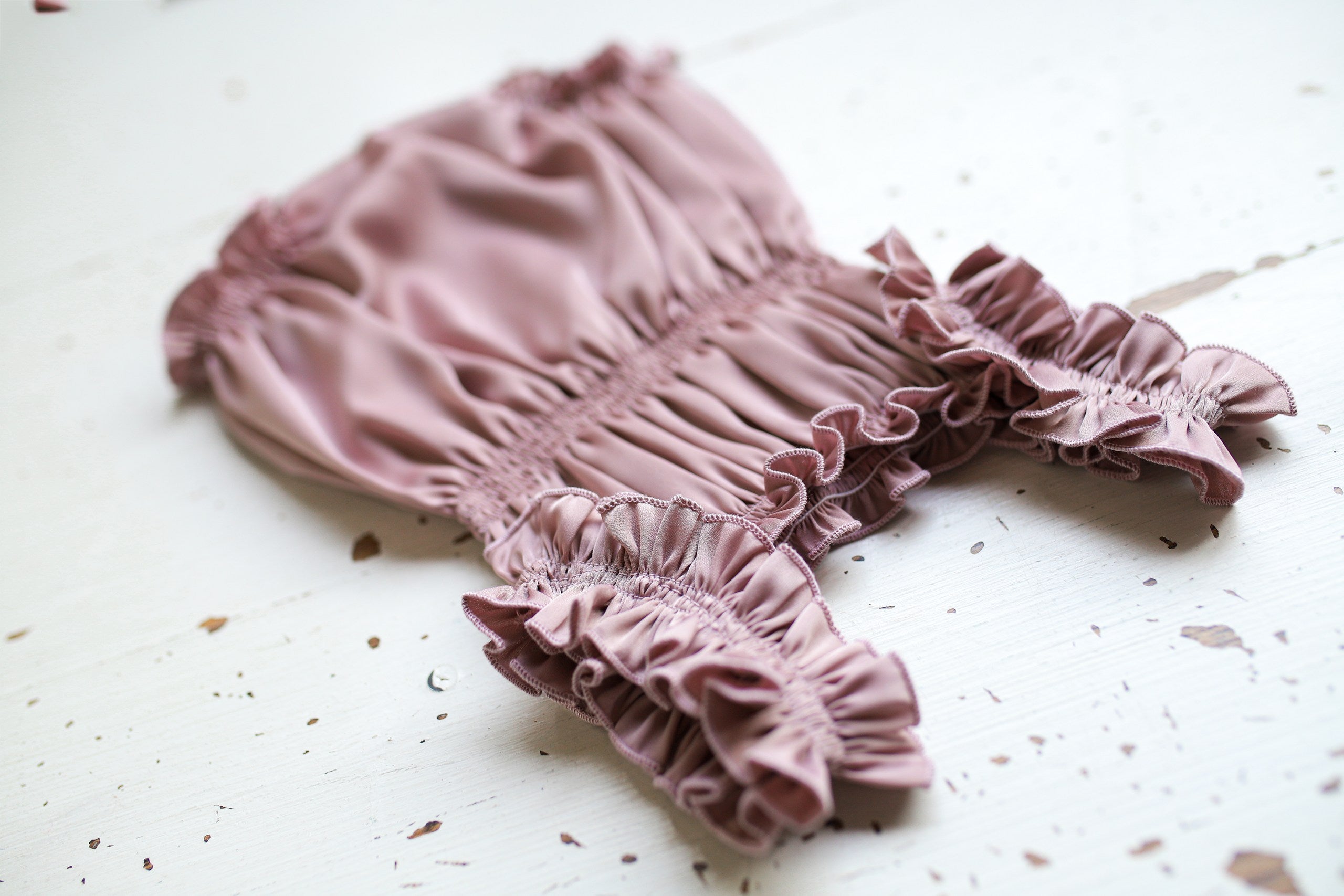 Newborn baby girl silk jumpsuit, newborn baby girl photoshoot outfit, newborn photo shoot clothes, newborn props, baby shower gift, hospital discharge outfit, christening dress.