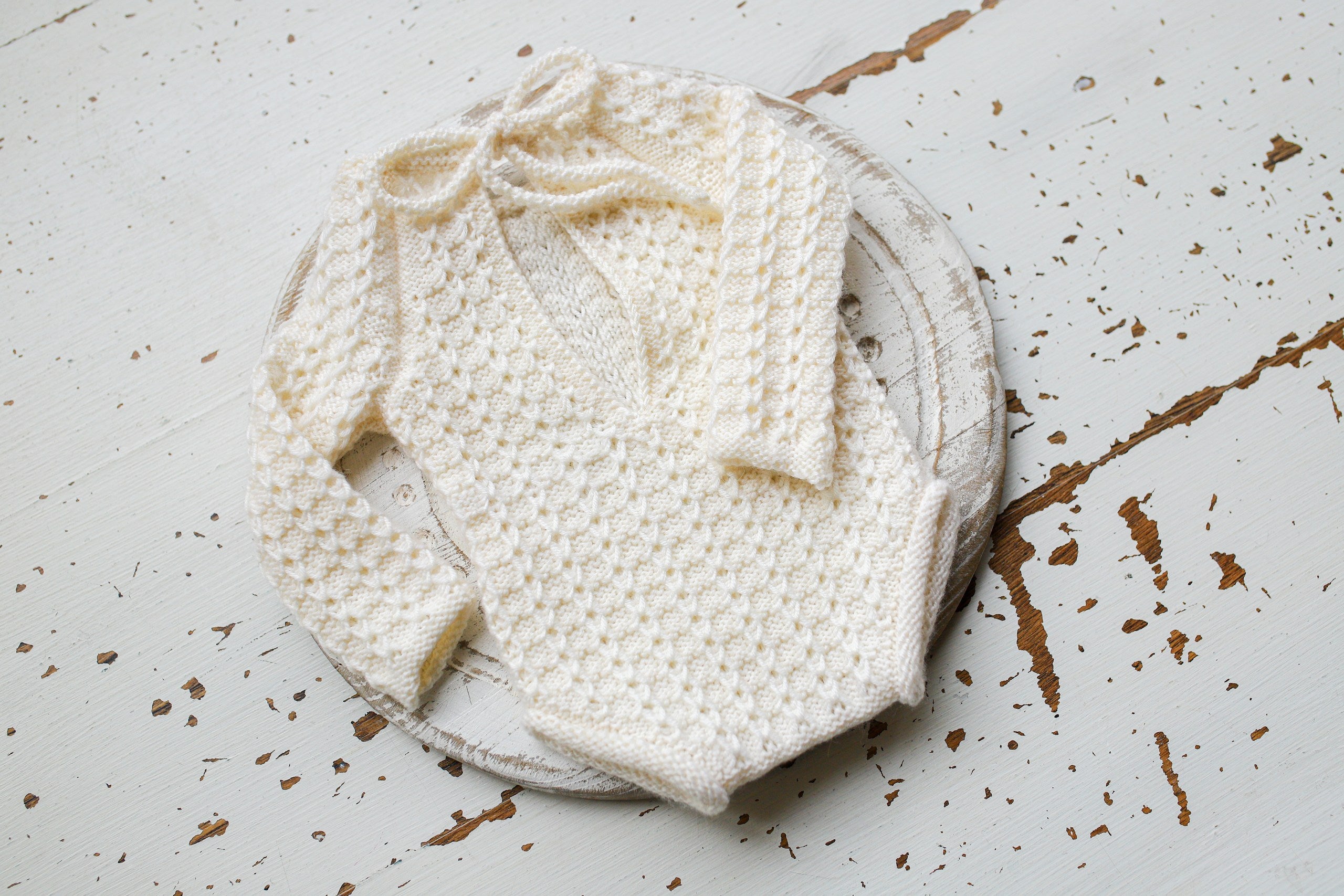 Merino Wool Knitted Newborn Baby Set, Knitted Romper with Bonnet and Socks for Newborn, Newborn Photo Shoot Props, Coming Home Outfit, Baby Shower Gift, Newborn Photo Shoot