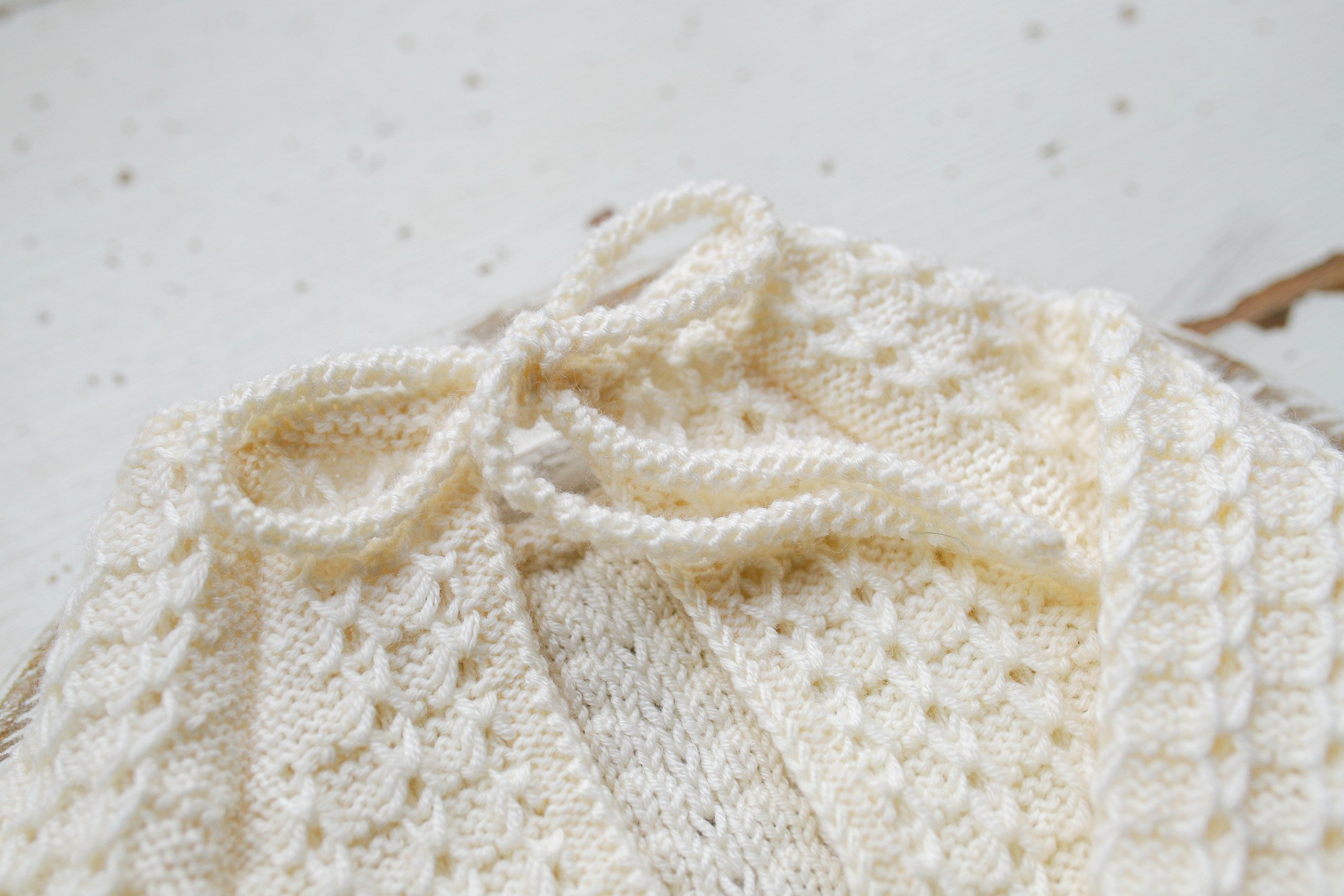 Merino Wool Knitted Newborn Baby Set, Knitted Romper with Bonnet and Socks for Newborn, Newborn Photo Shoot Props, Coming Home Outfit, Baby Shower Gift, Newborn Photo Shoot