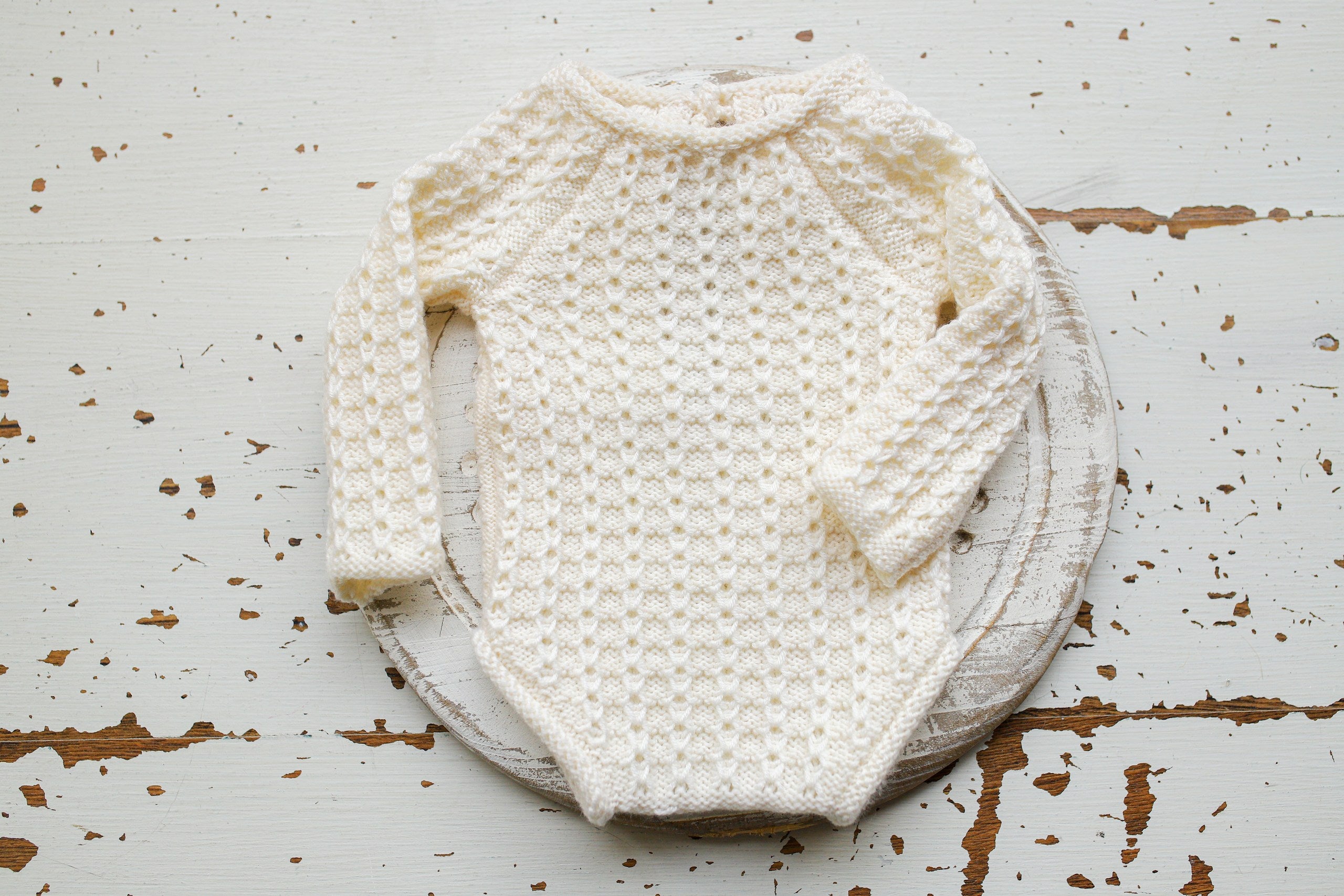 Merino Wool Knitted Newborn Baby Set, Knitted Romper with Bonnet and Socks for Newborn, Newborn Photo Shoot Props, Coming Home Outfit, Baby Shower Gift, Newborn Photo Shoot