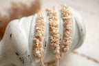 Newborn baby girl headband, newborn photography headband, newborn garter, newborn girl headband, newborn photography props, newborn photography props